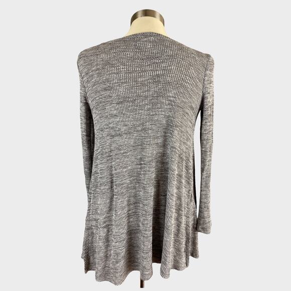 Epic Threads Womens Medium Gray Open Front Drape Cardigan Sweater - Picture 3 of 10
